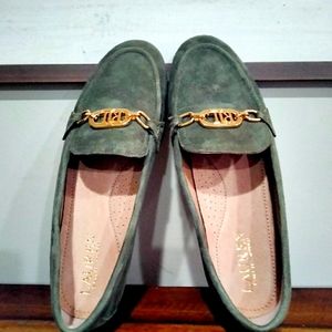 Lauren Ralph Lauren Averi suede loafers.